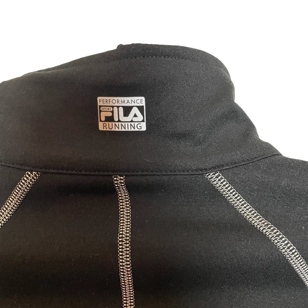 Fila Sport Running Jacket with Space Dye Geometric Pattern Accent Sz. XS - Picture 9 of 14